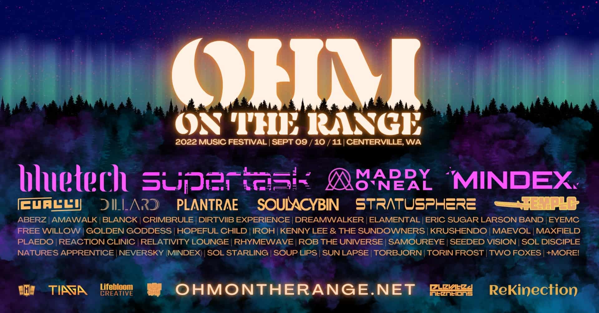 Ohm on the Range 2022 Lineup